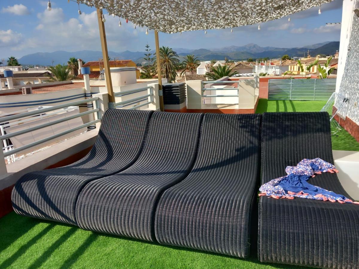 Relax Total Junto Al Mar Apartment Oliva Bagian luar foto