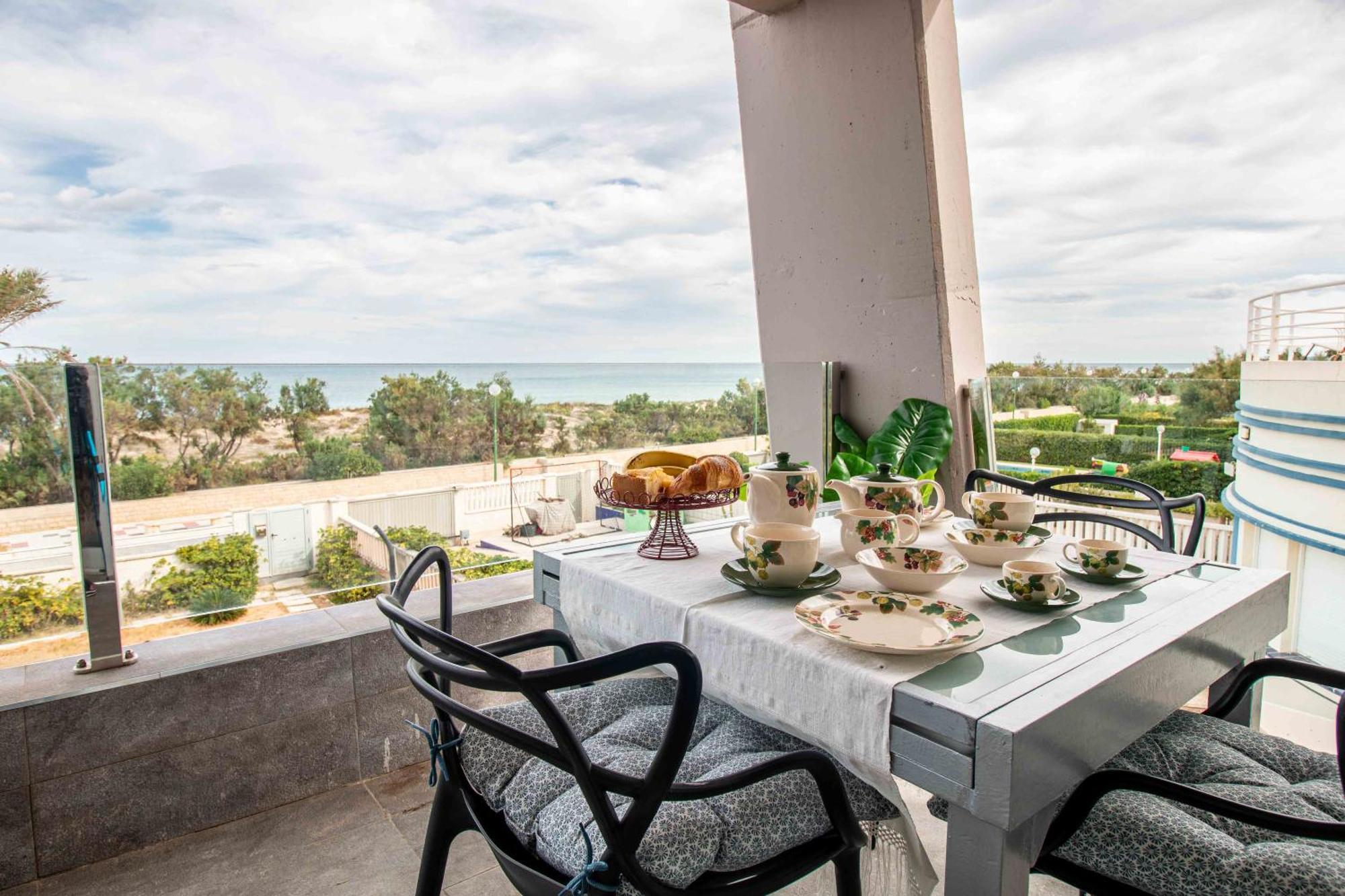 Relax Total Junto Al Mar Apartment Oliva Bagian luar foto