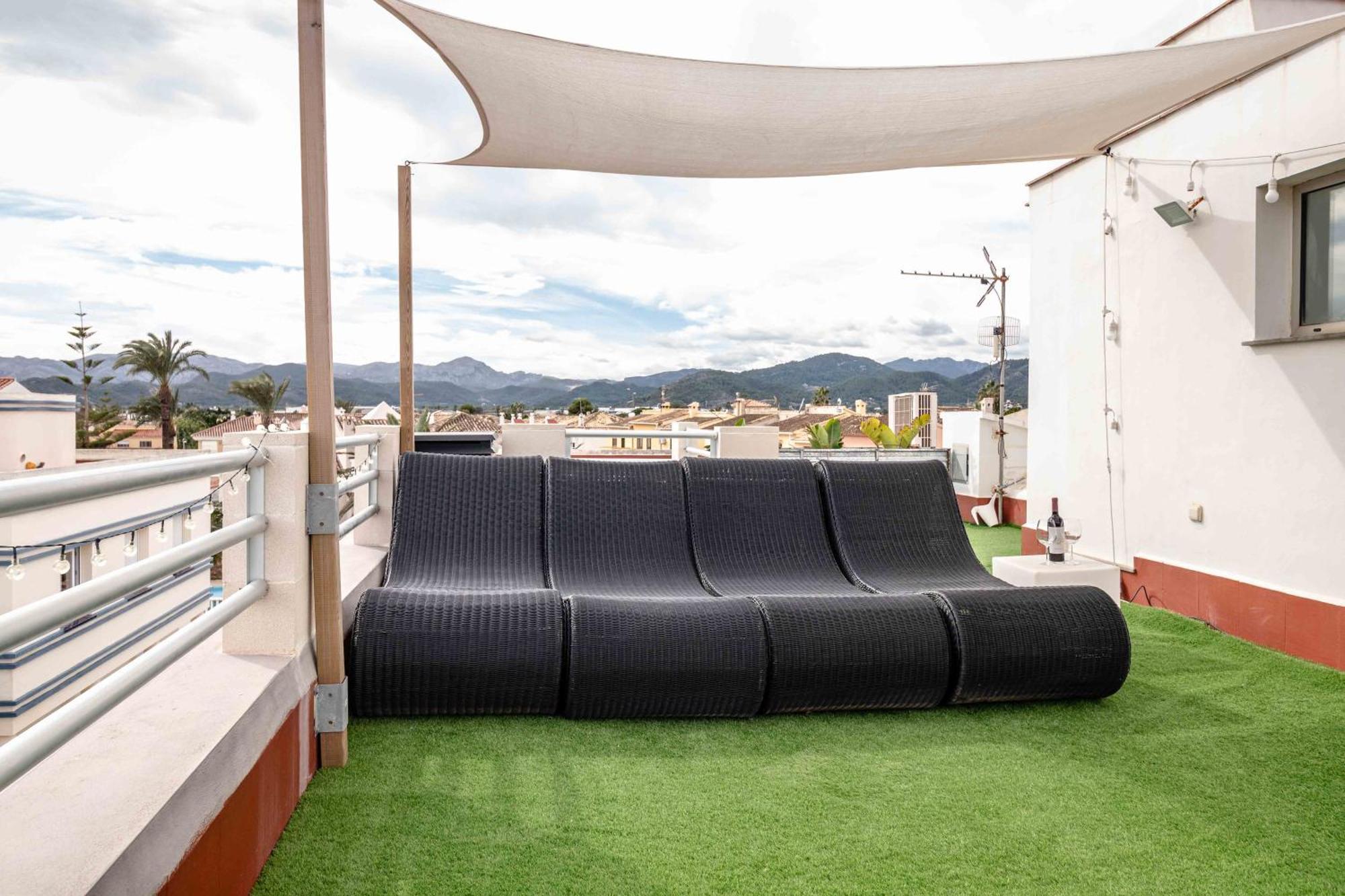 Relax Total Junto Al Mar Apartment Oliva Bagian luar foto