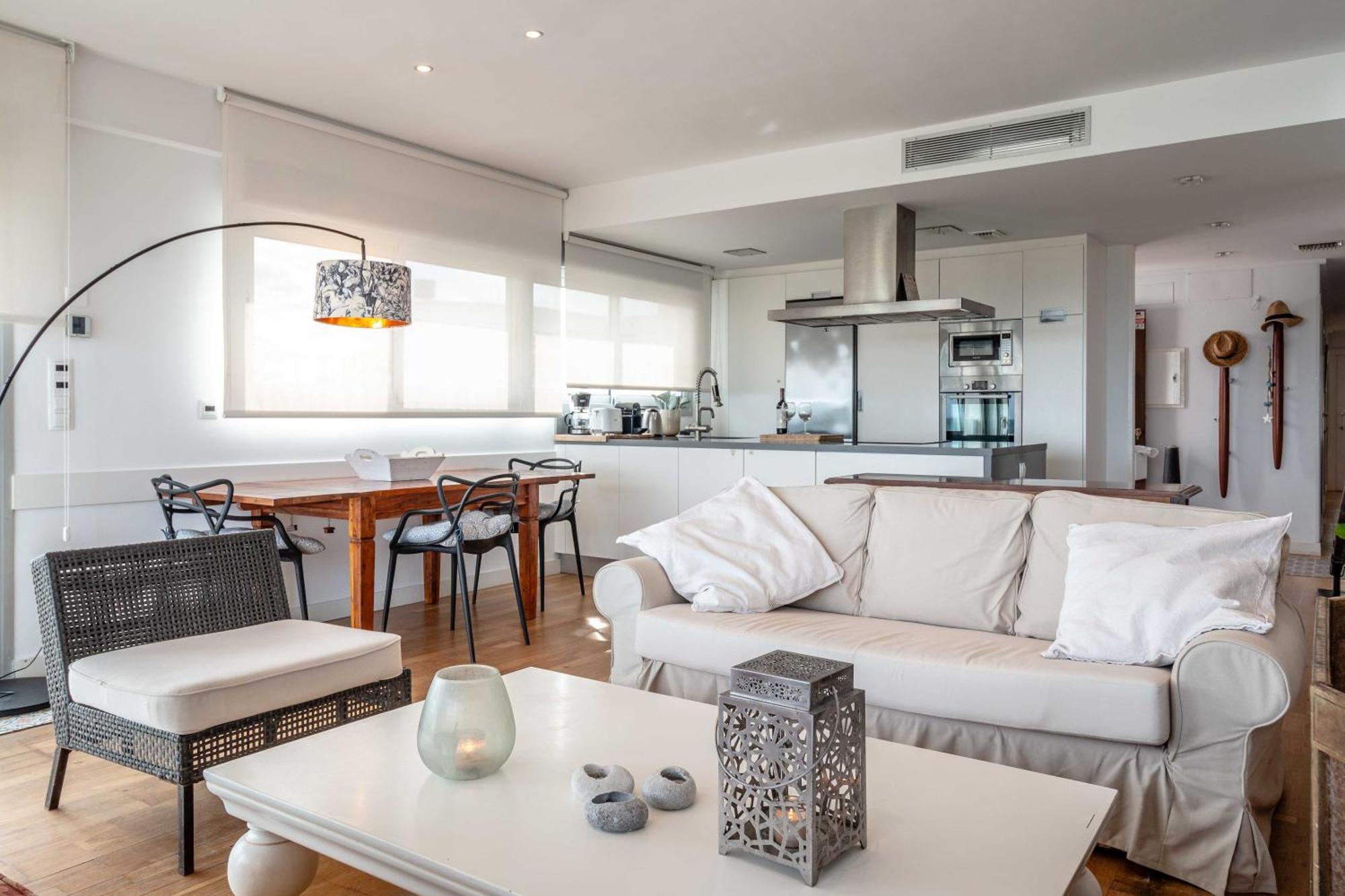 Relax Total Junto Al Mar Apartment Oliva Bagian luar foto